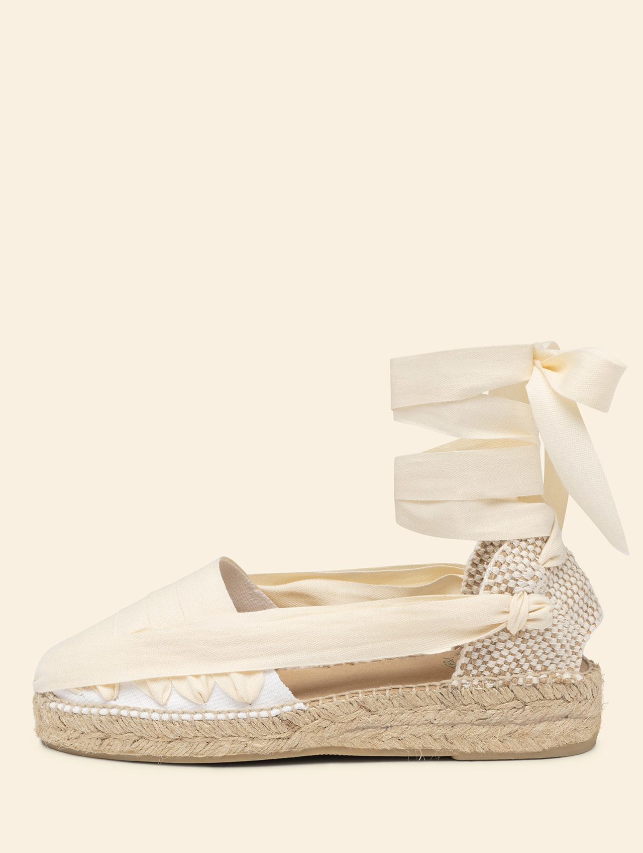 Woman lace up espadrille Pinxo