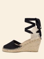 Alpargata con cuña para mujer Sarria, una alpargata para mujer Clásica, elegante y muy cómoda