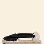 Alpargata tradicional catalana para hombres, con elásticos laterales, color negro, con otros colores para elegir.