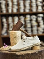 Alpargata de Mundet para mujer hecha a mano en Barcelona por La Manual Alpargatera