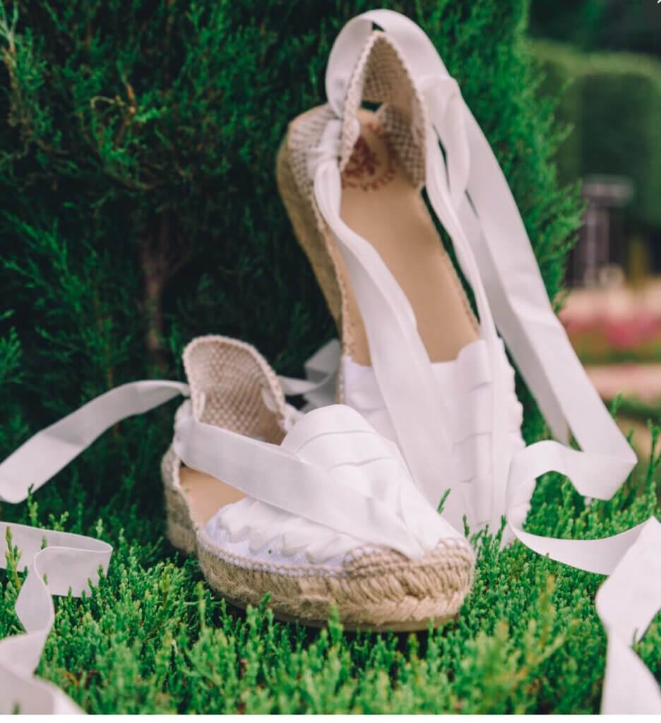 Alpargata para novias | Modelo tradicional | La Manual Alpargatera